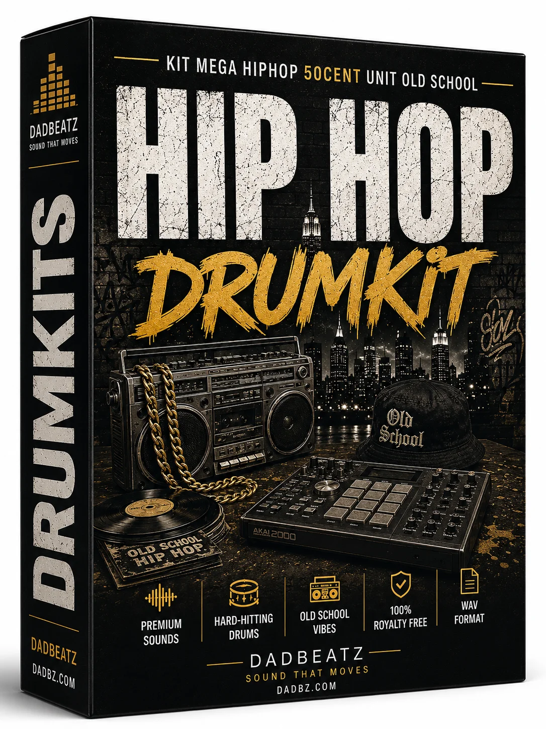 Hip Hop Mega Drum Kit – Old School G-Unit Samples product image (1)