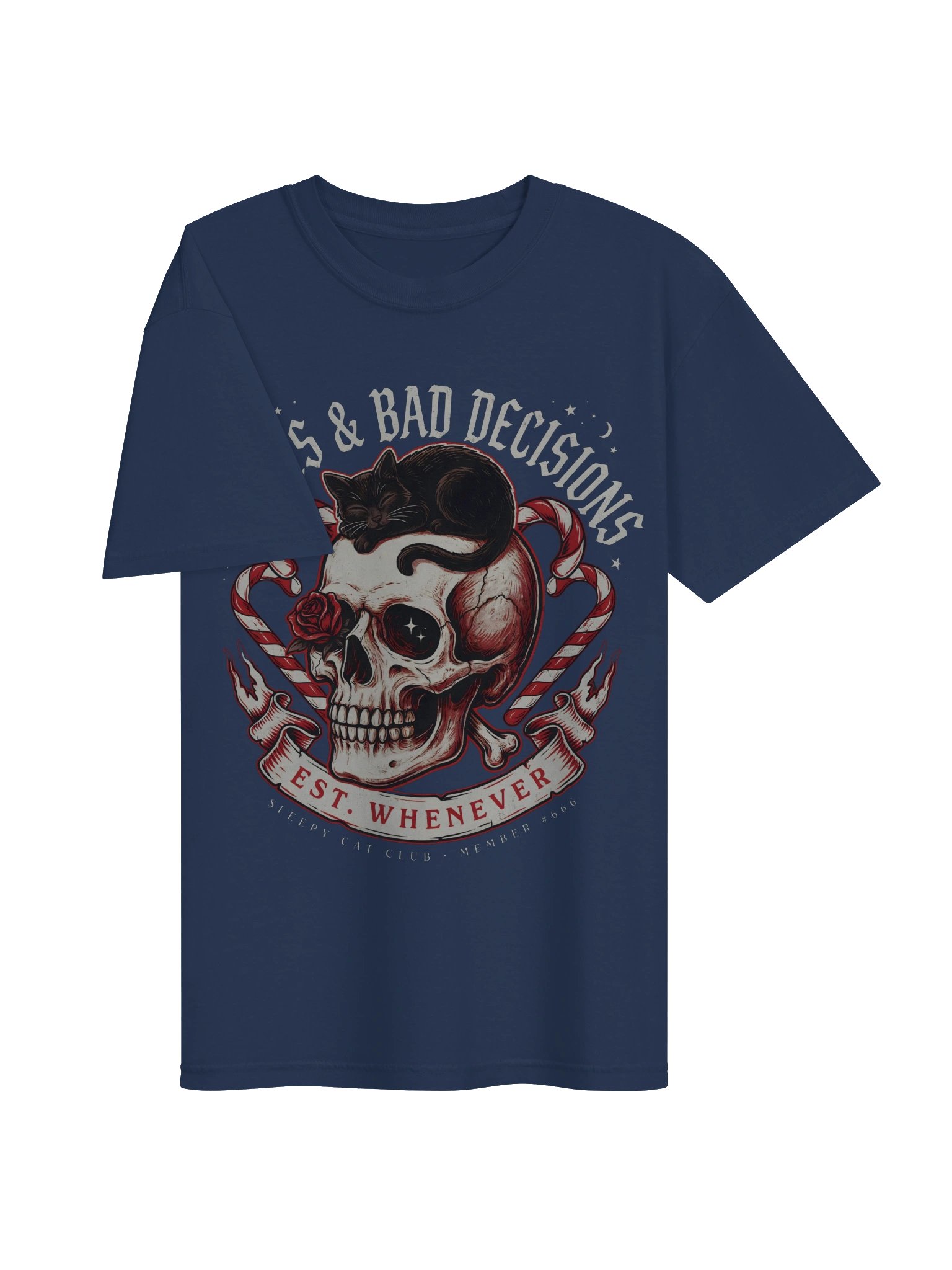 Bones & Bad Decisions Comfort Colors T-Shirt product image (3)