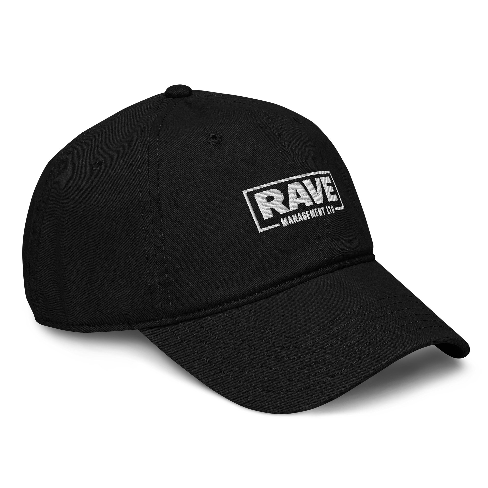 Rave Management Ltd™ Washed Baseball Cap - Embroidered Logo product image (4)