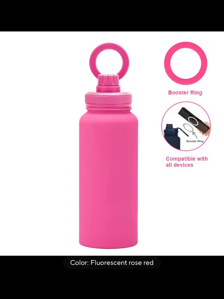 Polly Girl 32 oz. Magnetic Tag Safe Lid Hydralock product image (1)