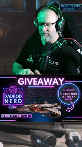 Thank you for the fiber
#dadbodnerd #twitch #starcitizen #giveaway #giveaways
