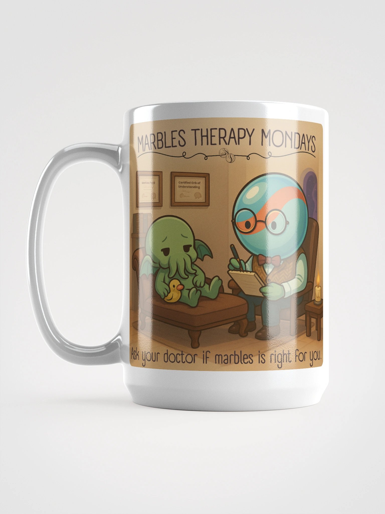 Marble Therapy Mondays™ Mug product image (2)