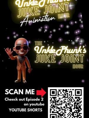 Meet Jon Henry on Unkle Phunk's Juke Joint Hour Animation. on YouTube..... #animation #comedy #laughter 