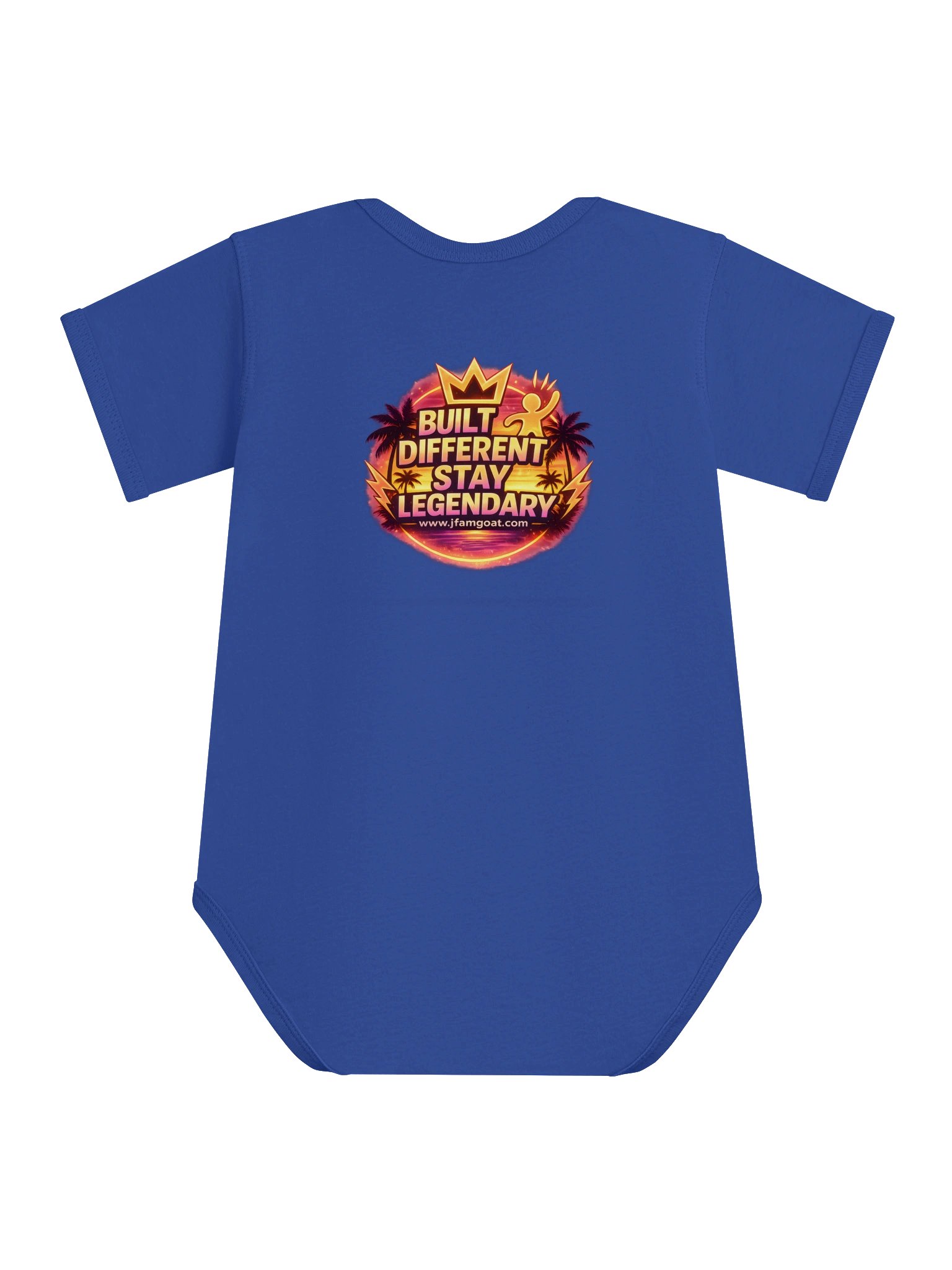 JFAM Built Different Baby Bodysuit product image (8)
