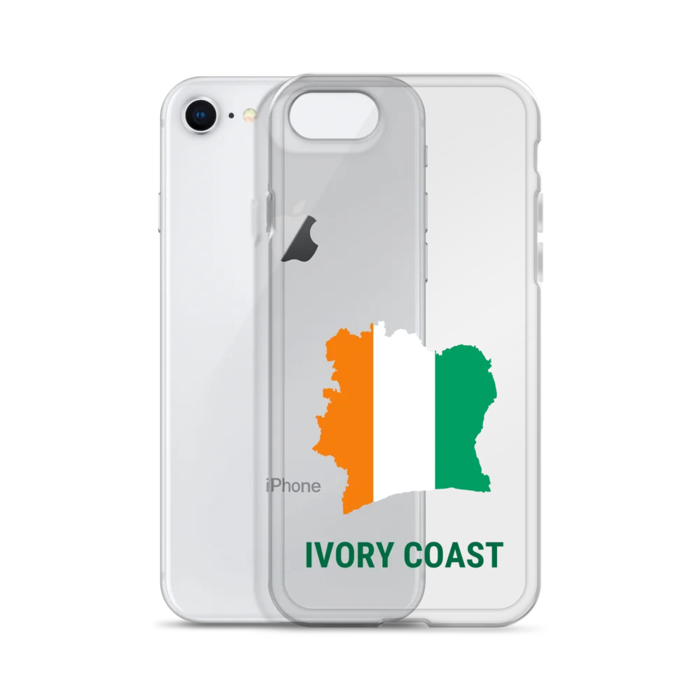 Ivory Coast 2026 World Cup Flag iPhone Tough Case - Ivory Coast Soccer Phone Cover - Dual Layer Protective Case product image (2)