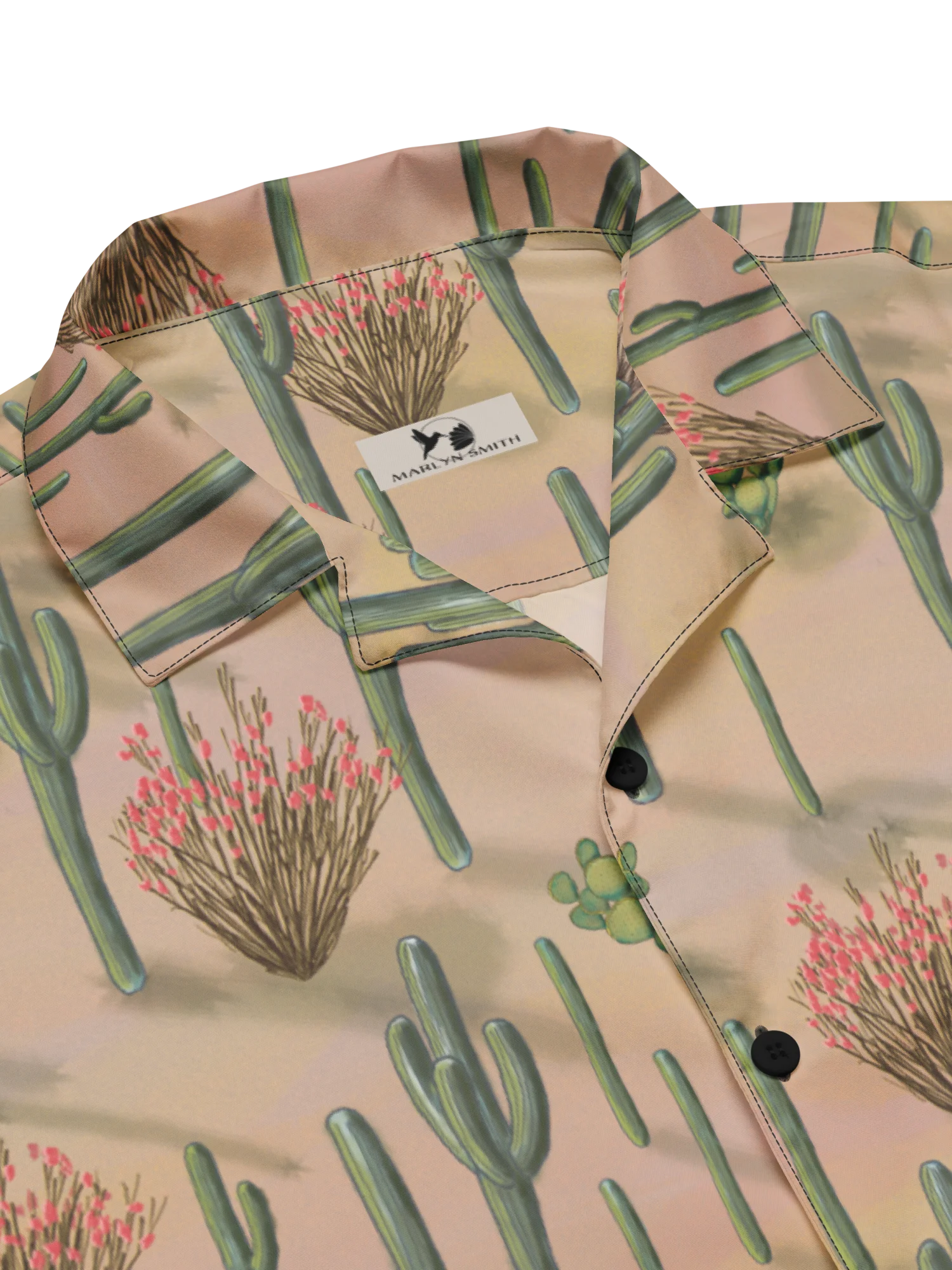 Saguaro Cactus Oversized Button-Down Shirt product image (3)