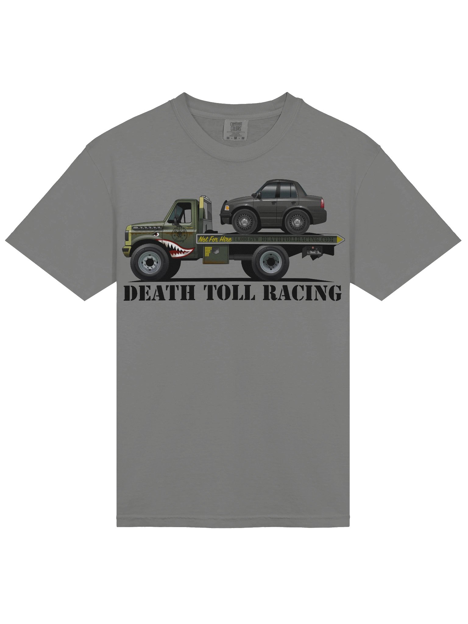 Death Toll Racing WWII Tow Truck T-Shirt product image (9)