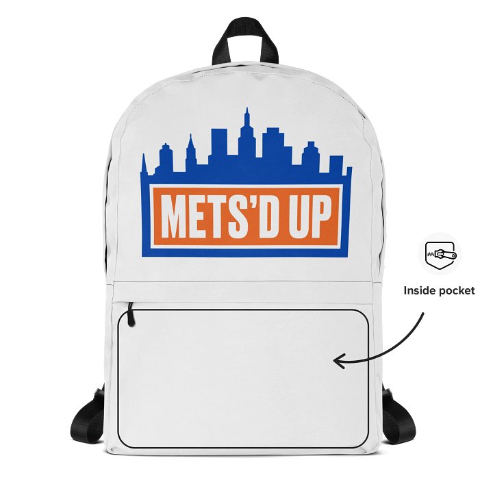 White Backpack product image (2)