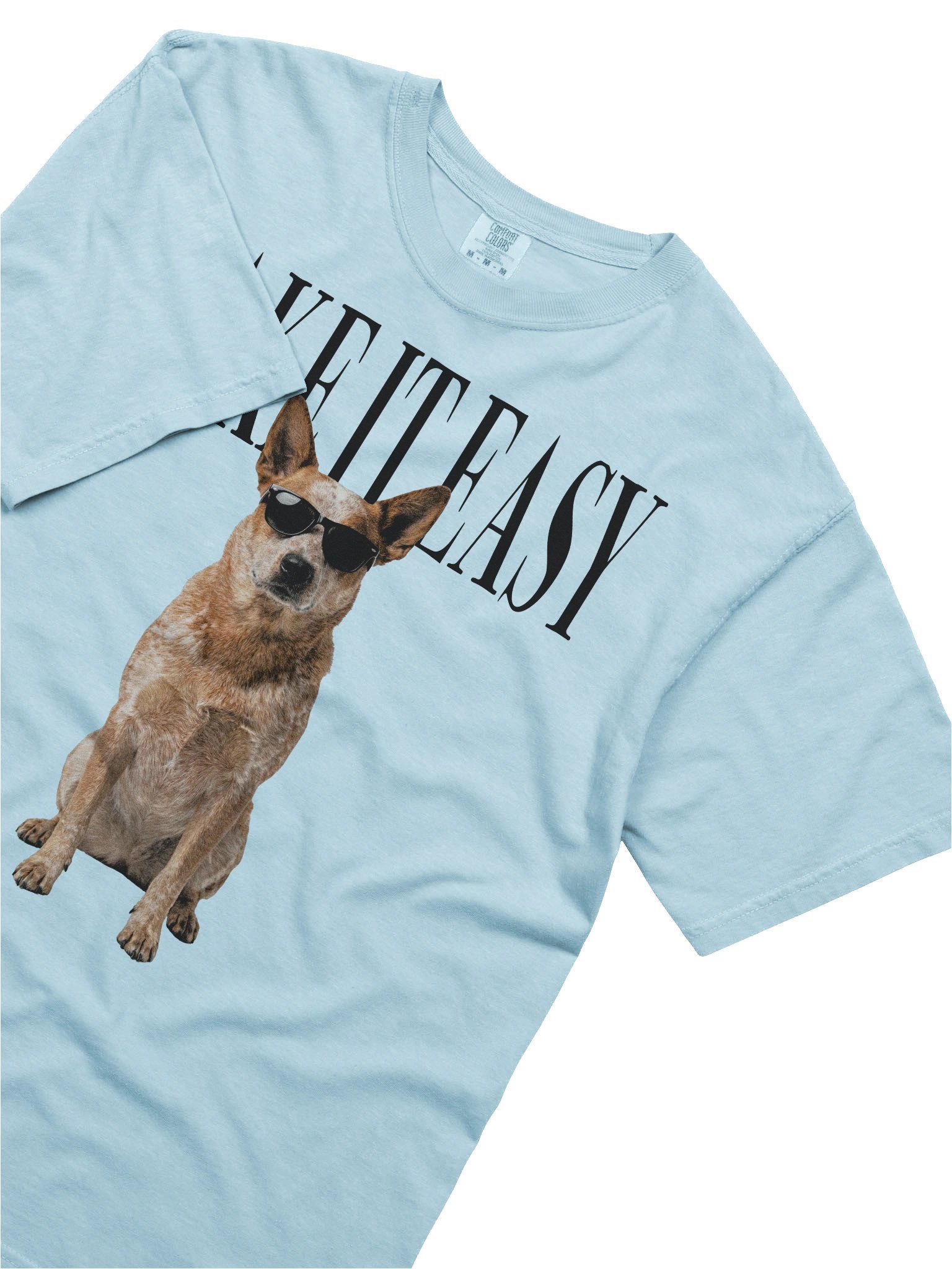 Take It Easy '90s Pop Vintage-Style T-Shirt for Australian Cattle Dog(Red Heeler) Owners product image (8)