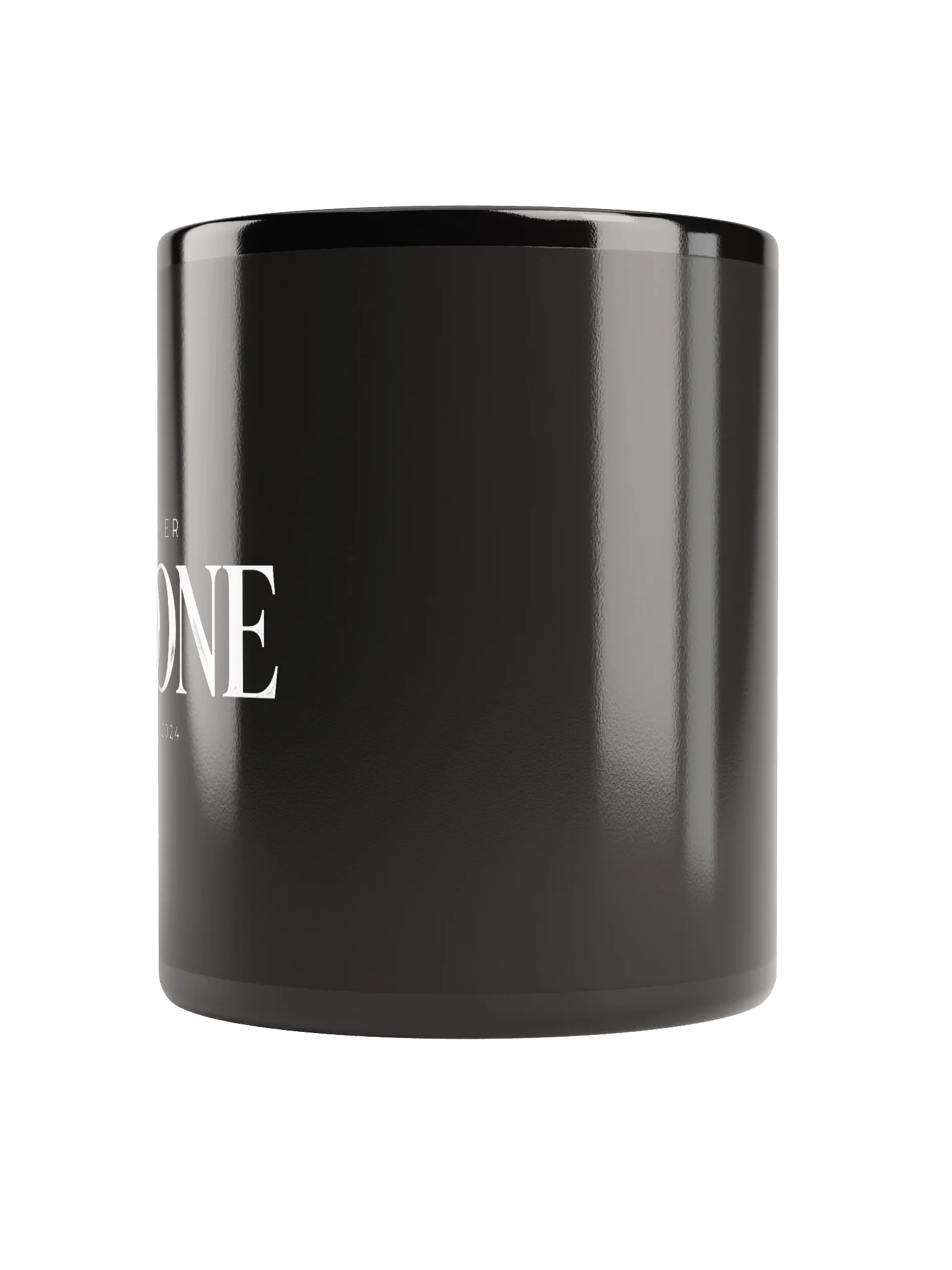 Ryker Boone "Sweet Tea & Blue Jeans" Black Glossy Mug (White Logo) product image (2)