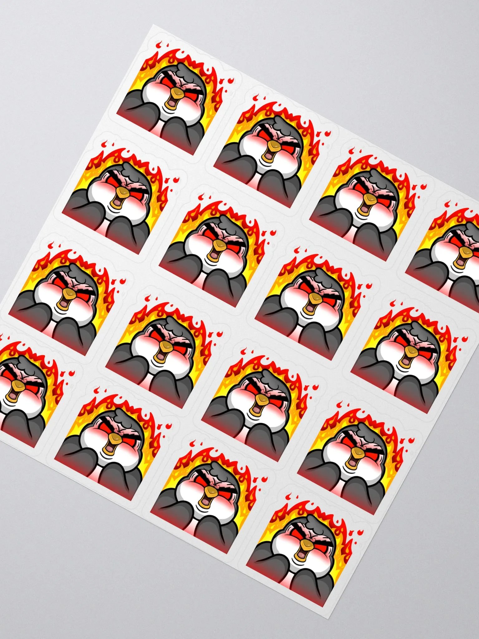 "Rage" Lil' Guy - Mini Sticker Sheet product image (2)
