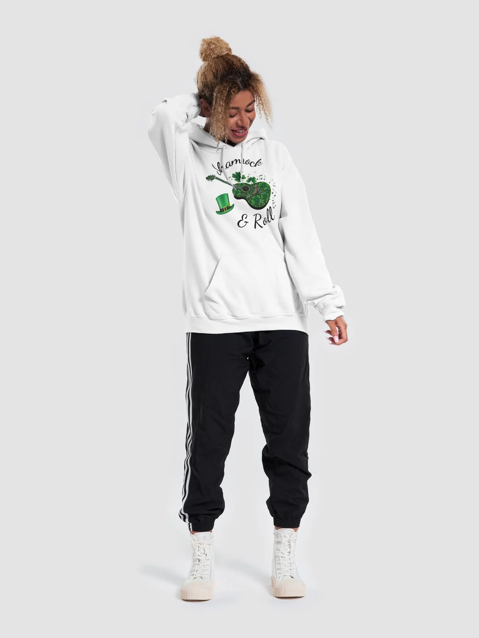 Shamrock & Roll Hoodie product image (4)