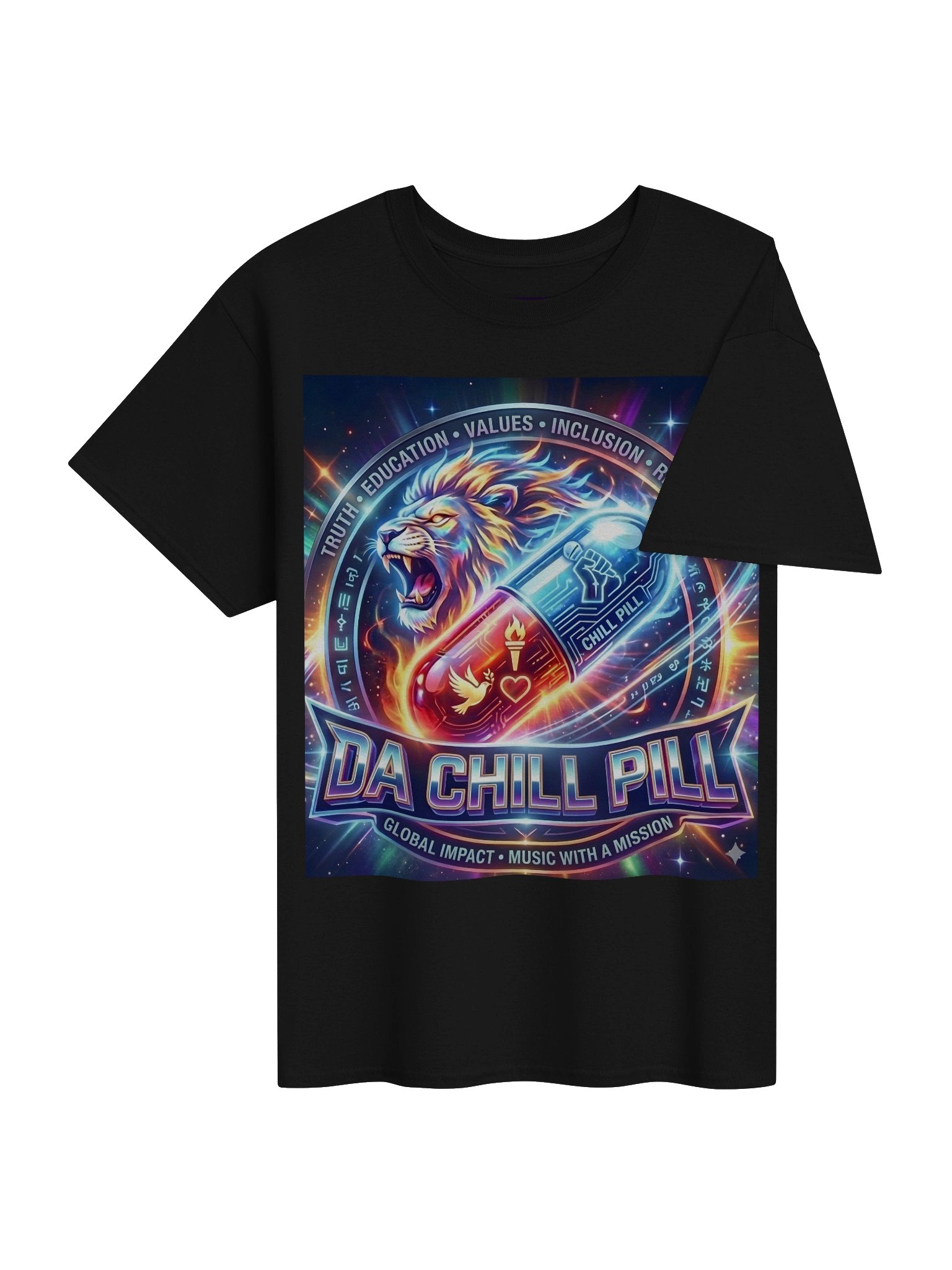 Da Chill Pill Cosmic Lion Tee product image (31)
