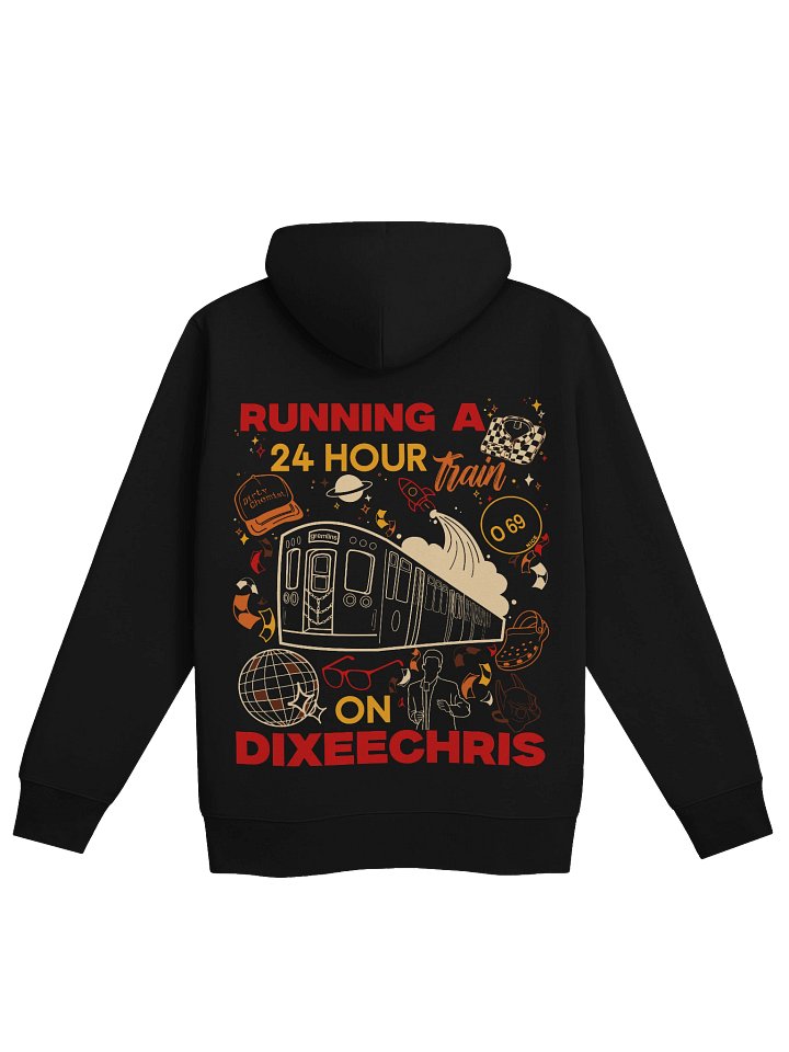 24hr Train Hoodie - Christopher Exclusive Edition (Up to 5xl) product image (1)