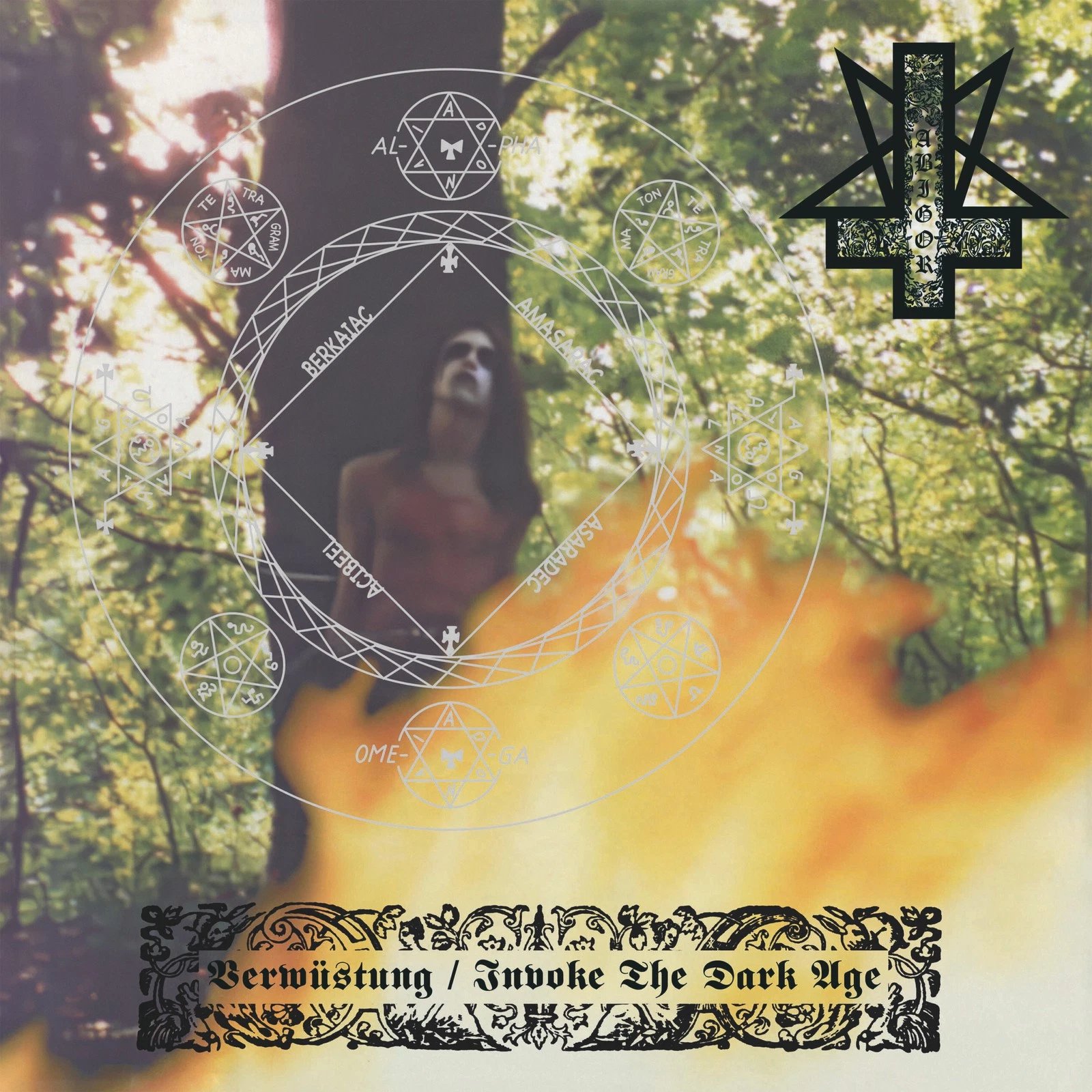 ABIGOR - Verwüstung / Invoke The Dark Age (Black or Transparent Vinyl), LP product image (1)
