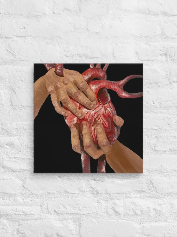 Bound to Christ (black) on Canvas product image (1)