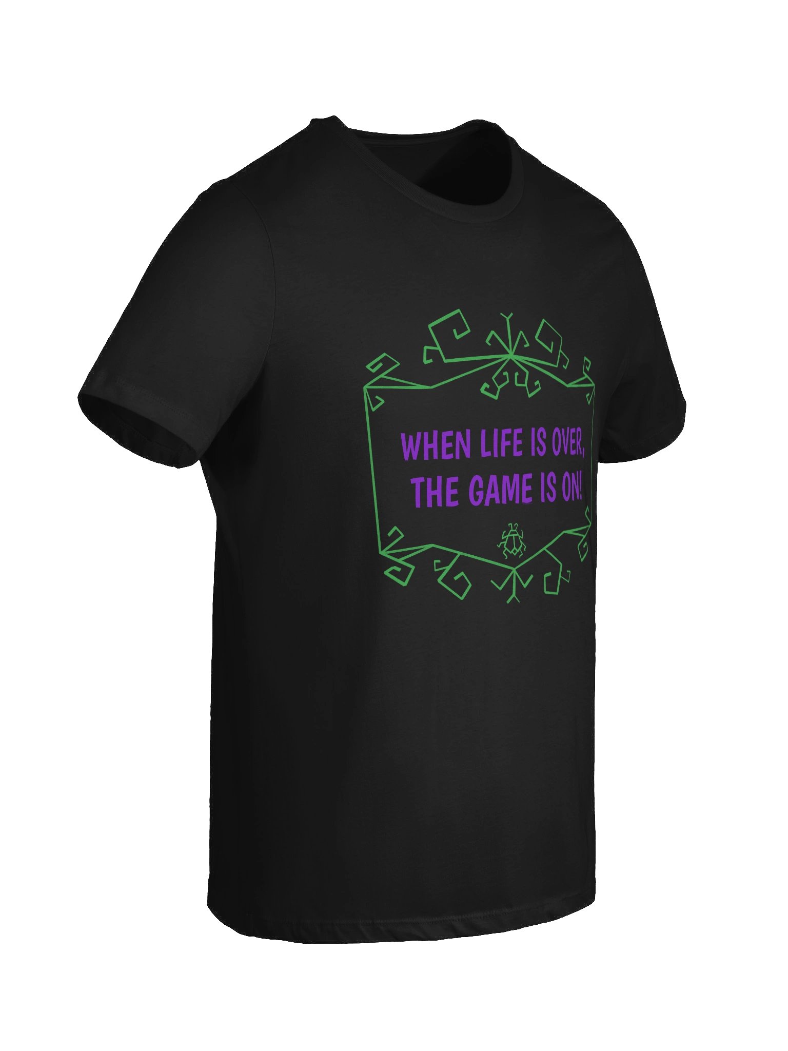[UM Designs] When Life Is Over, The Game Is On - Women's Graphic Tee product image (8)