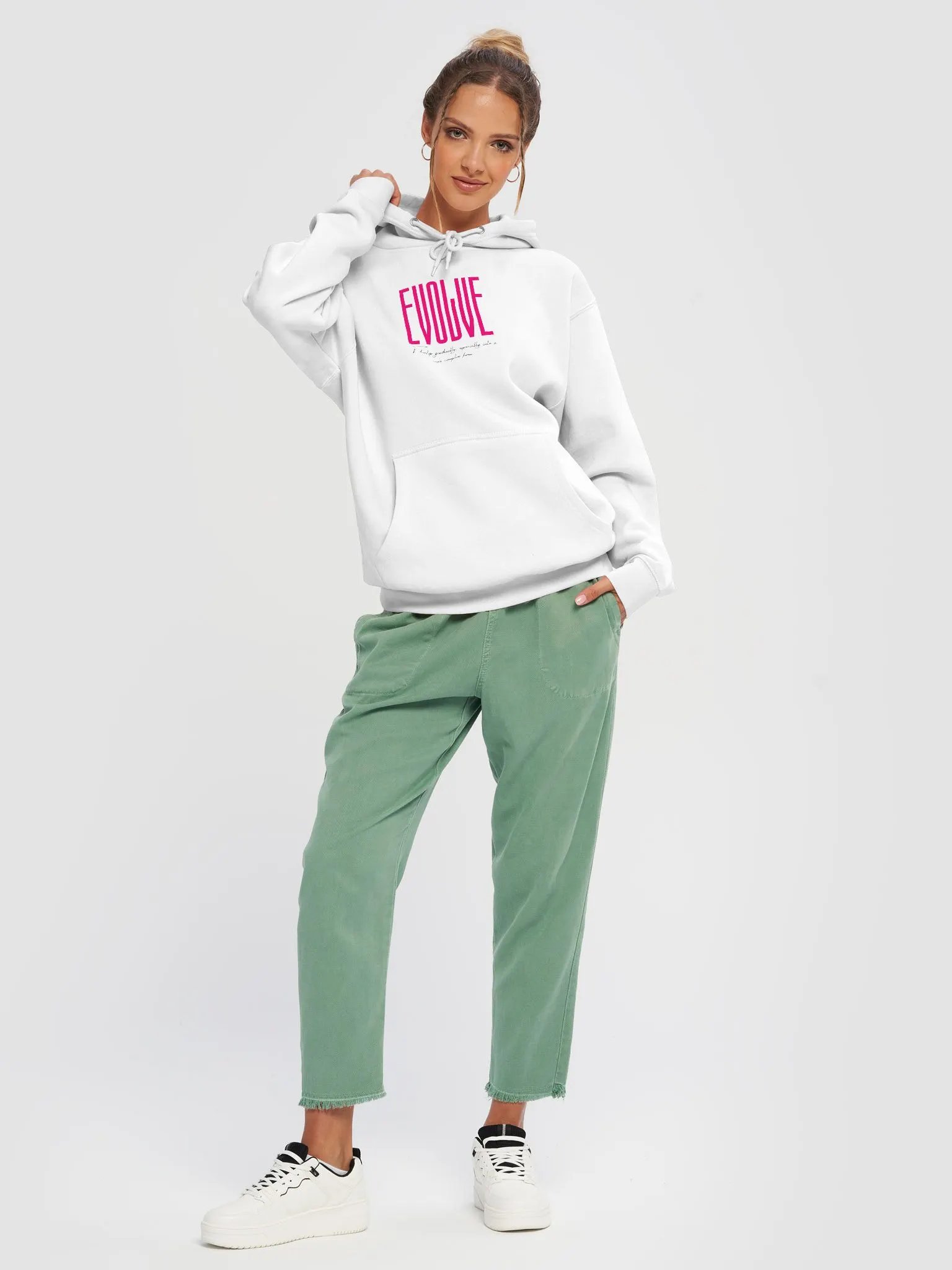 EVOLVE Bold Pink Hoodie product image (6)