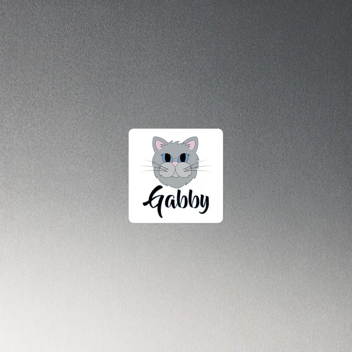 Gabby the Cat Die-Cut Magnet product image (2)
