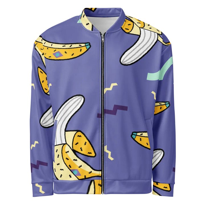 Banana Bonanza All-Over Print Bomber Jacket product image (1)