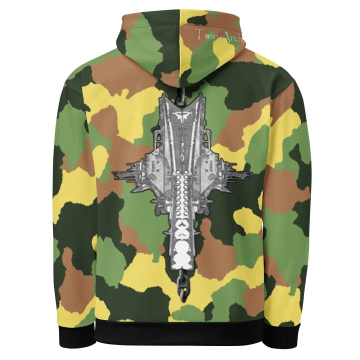 Mirrored Foss Tug & Barge Bridal Chain (YG Camouflage) – Performance Marine Wear | Twin Anchor Apparel North Current Line product image (1)
