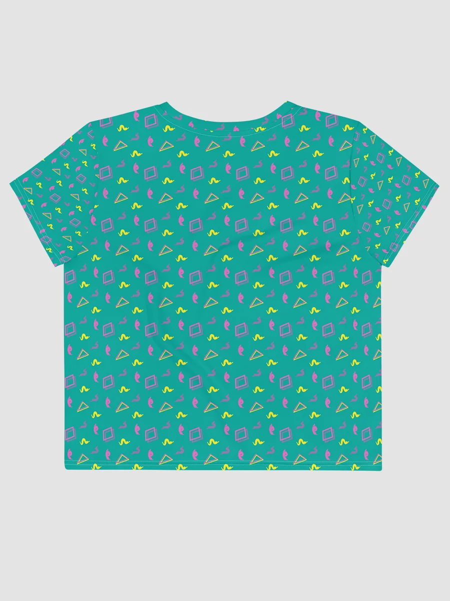 Oh Worm pattern crop tee product image (3)
