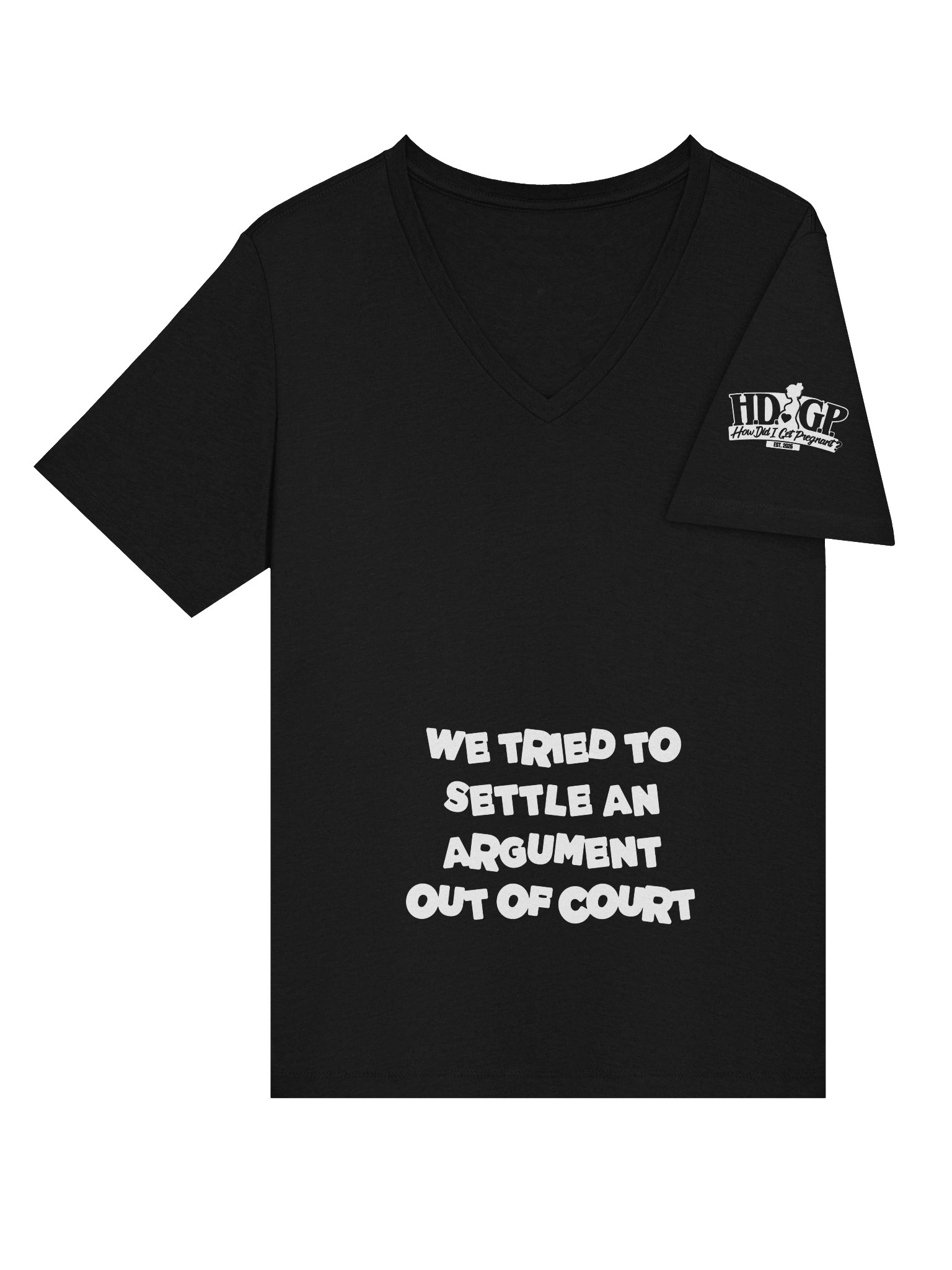 OUT OF COURT SETTLEMENT MATERNITY TEE product image (17)