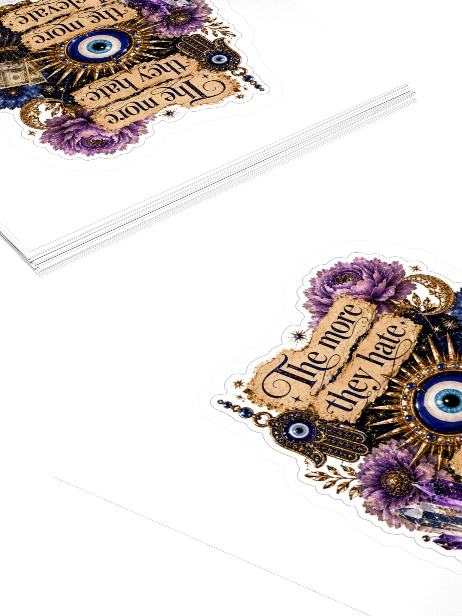 Evil Eye Transmutation Spell Sticker product image (4)