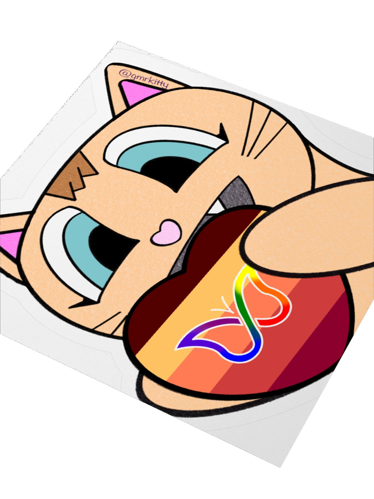 ADHD Pride Kitty Sticker product image (8)