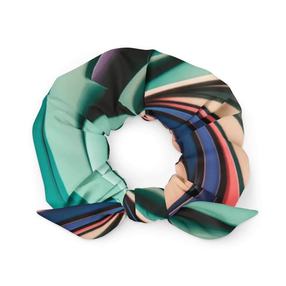 Exclusive All-Over Print Scrunchie with Abstract Design product image (4)