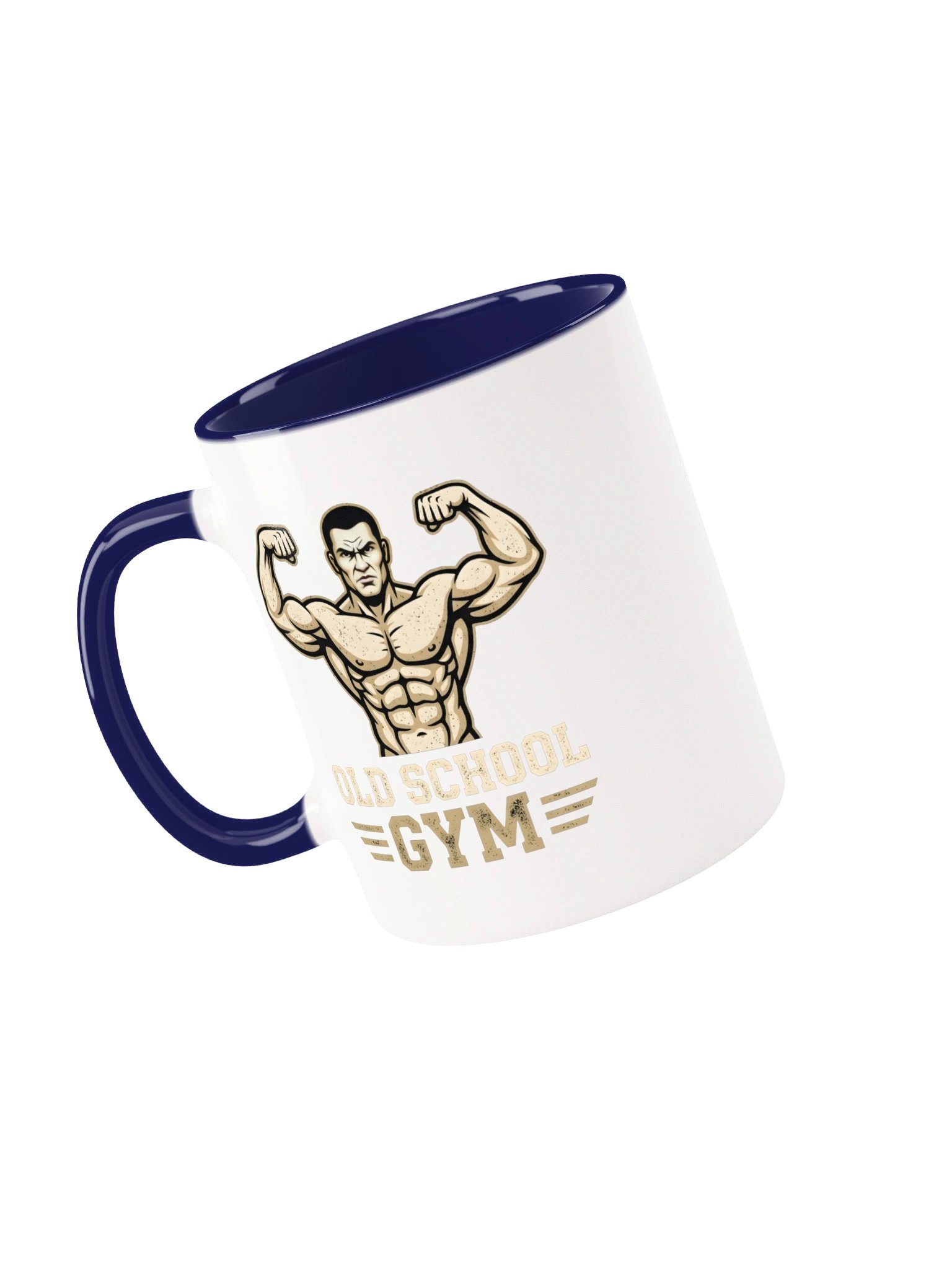 Old School Gym Mug – Vintage Bodybuilding Coffee Mug for Lifters product image (9)