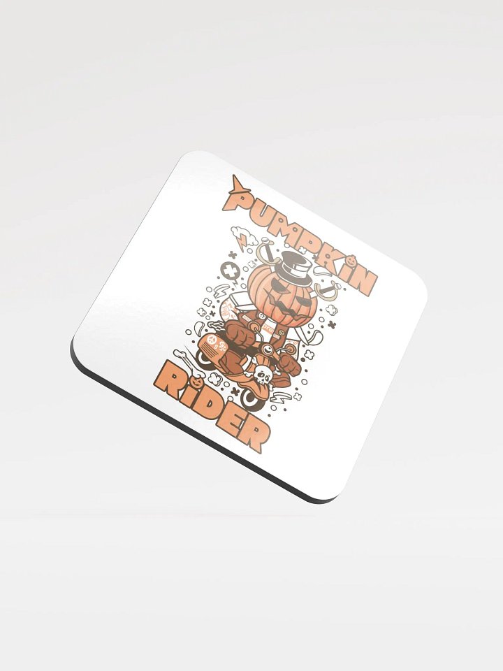Pumpkin Rider - Cork Coaster product image (1)