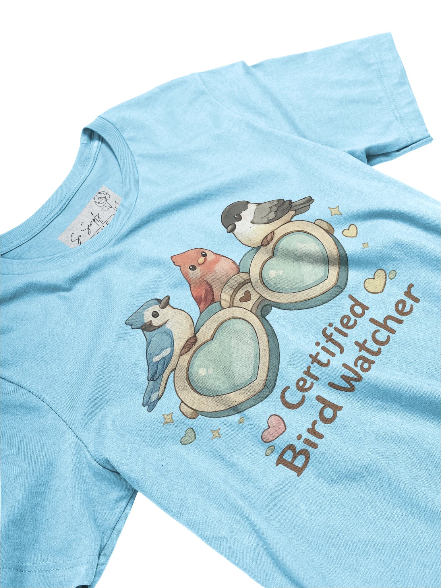 Certified Bird Watcher Tee — Forest Friends Collection product image (3)