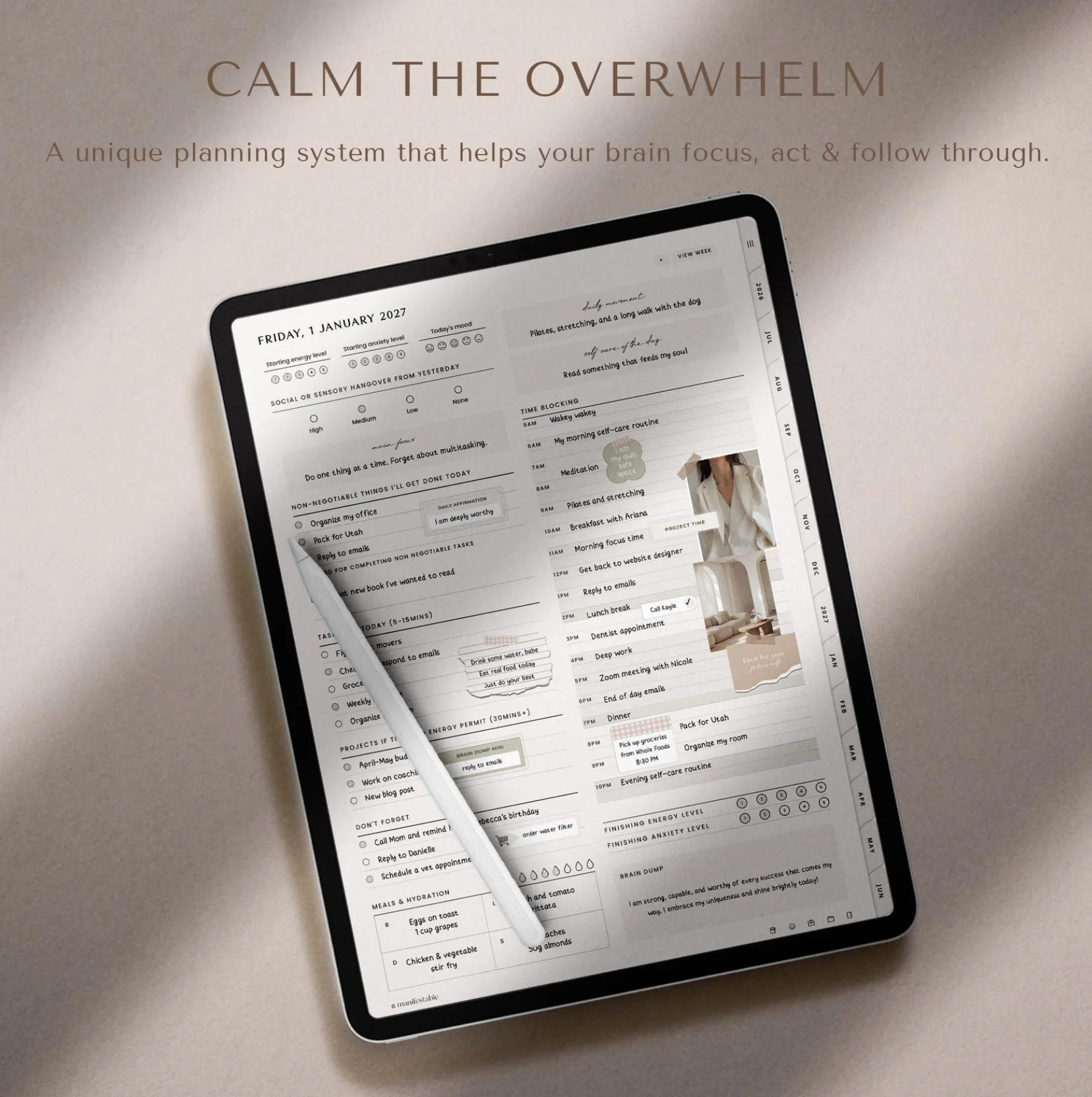The ADHD Digital Planner 2026–2027 product image (9)