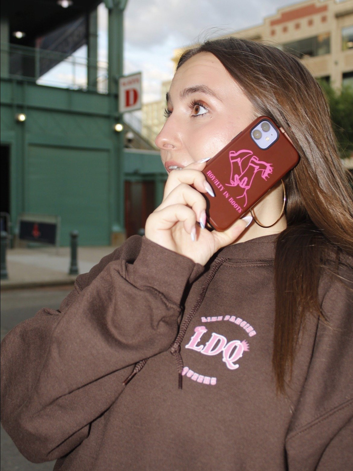 LDQ Brown iPhone case product image (101)