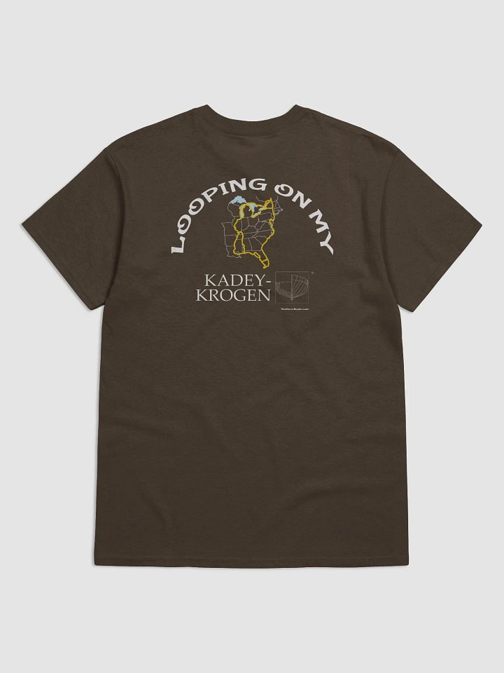 Looping On My Kadey-Krogan - T-Shirt - Dark Shirt w/White Logo product image (1)