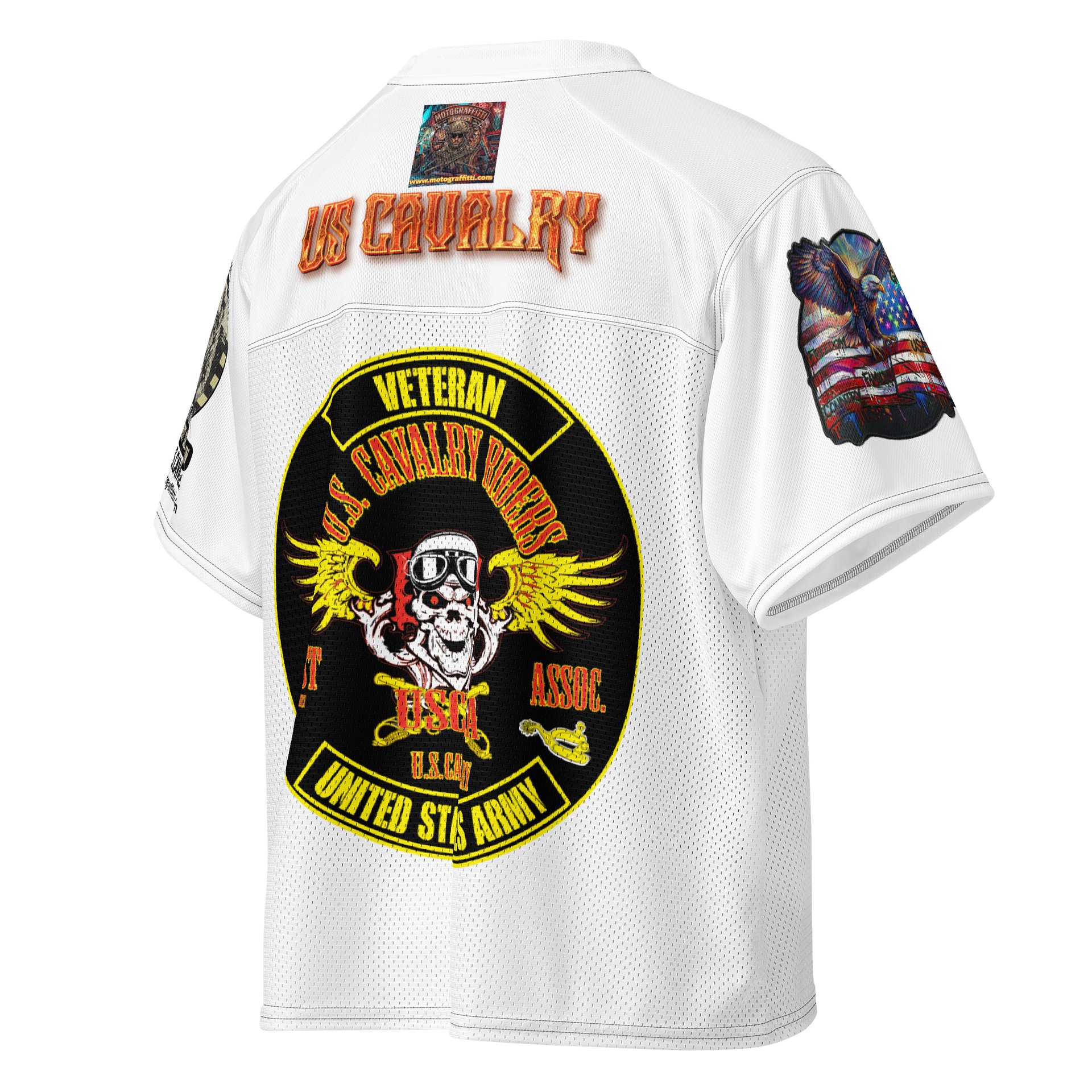 USCRA White Football Jersey product image (4)
