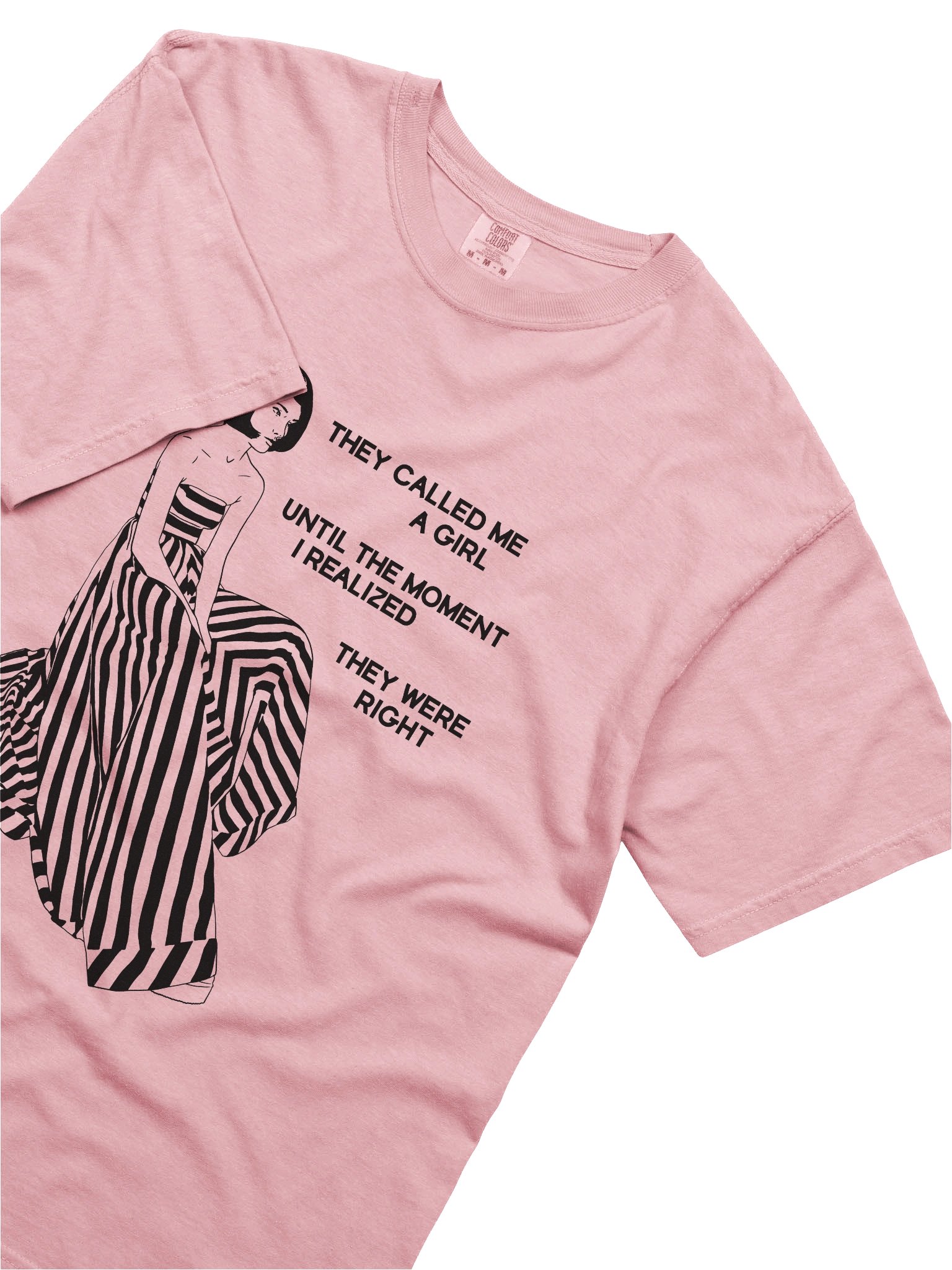 They Called Me a Girl Tee product image (15)