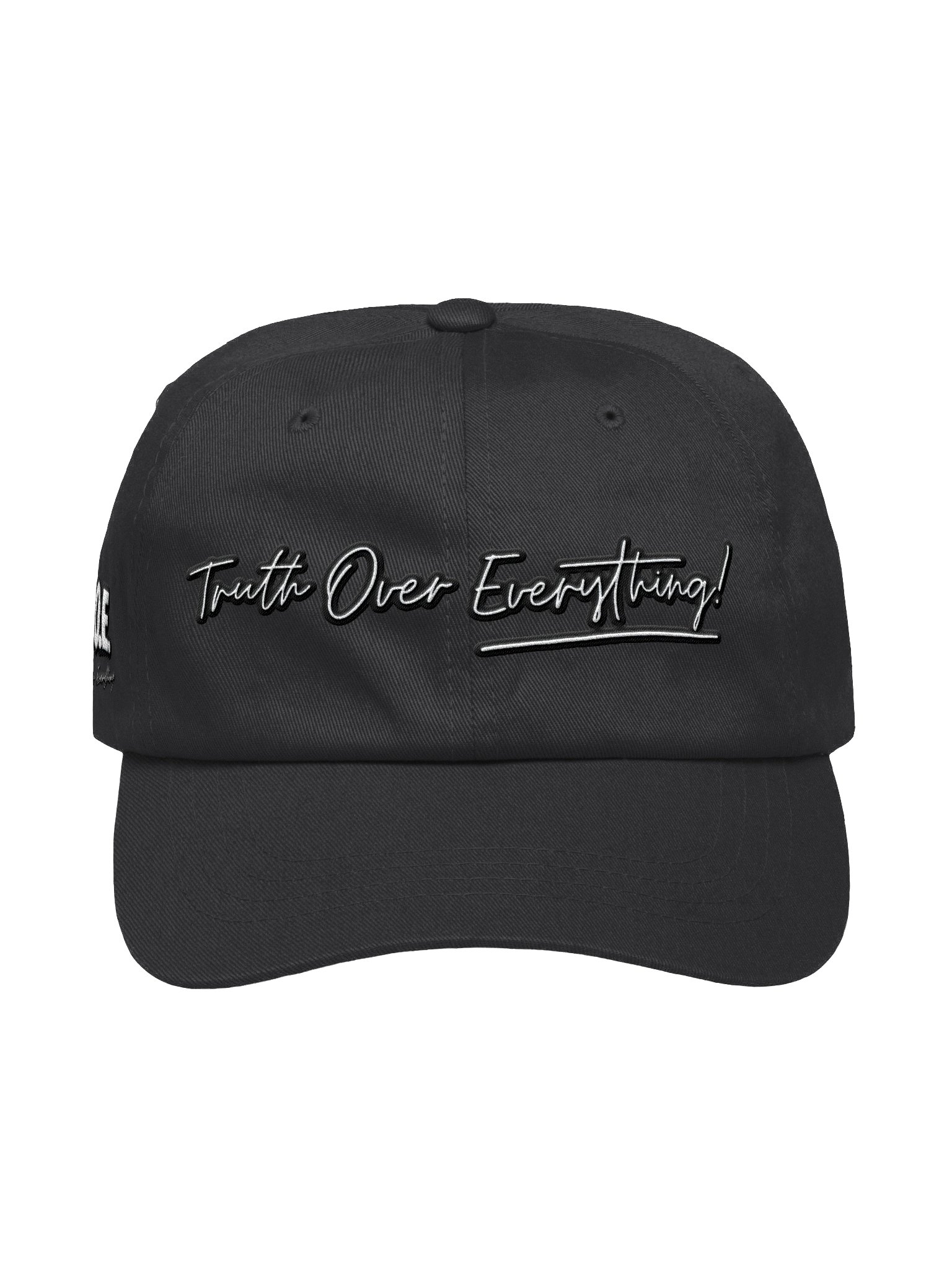 Truth Over Everything Classic Cap – Clean Stitch w/ “No Cap” Back Detail product image (5)