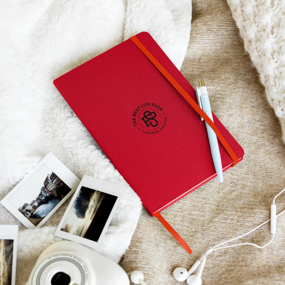 'The Best Life Ever | Pioneer Service' Hardcover Notebook product image (52)