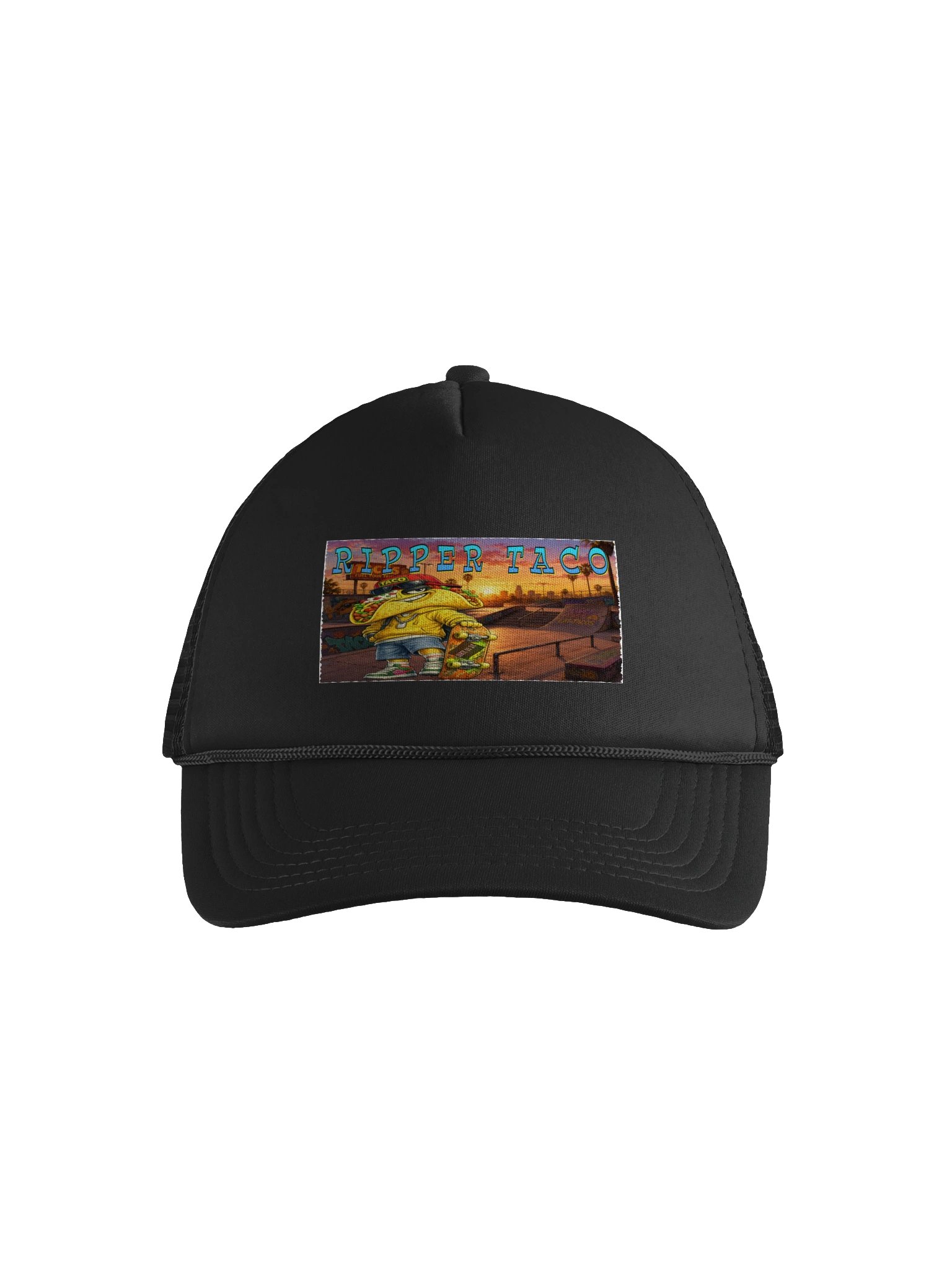 Ripper Taco Skatepark Trucker Hat - The Taco Famly product image (2)