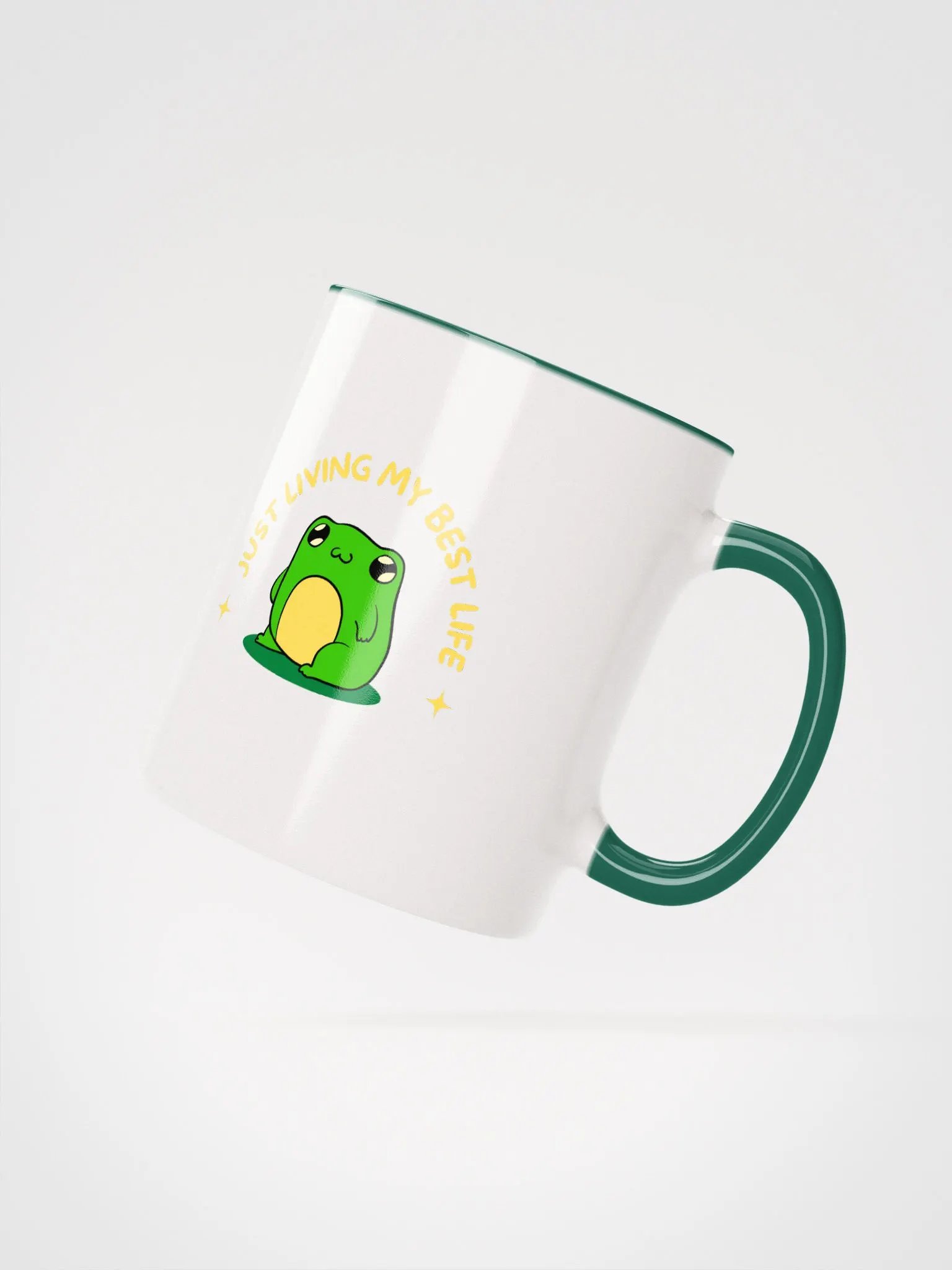 Glowing Frog Ceramic Mug product image (12)
