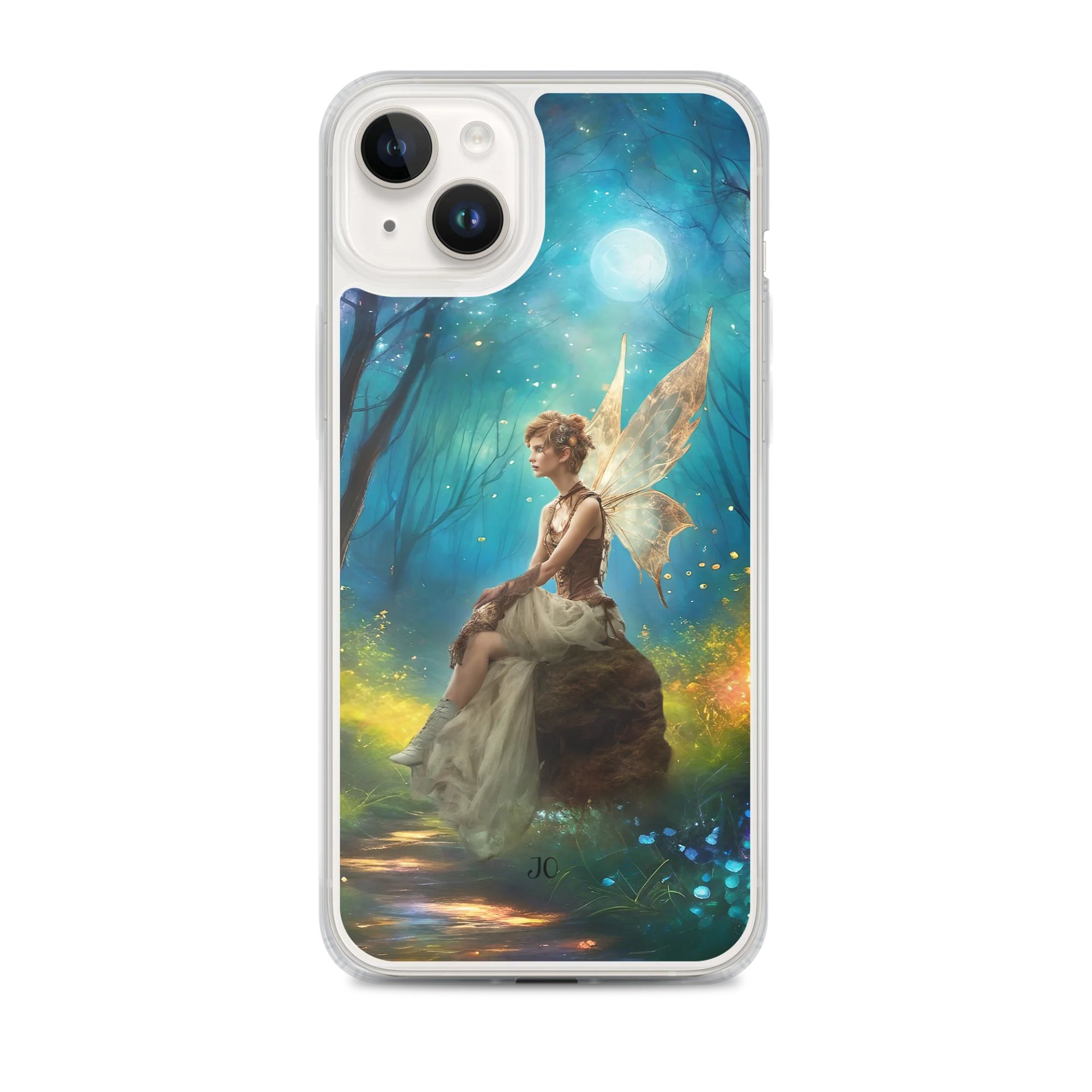 Moonlit Fairy Enchantment iPhone® MagSafe® Clear Case product image (1)