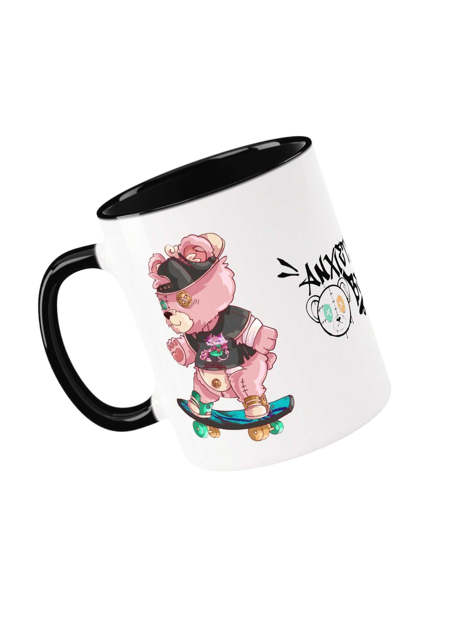 Anxiety Bear Skate Mug product image (45)
