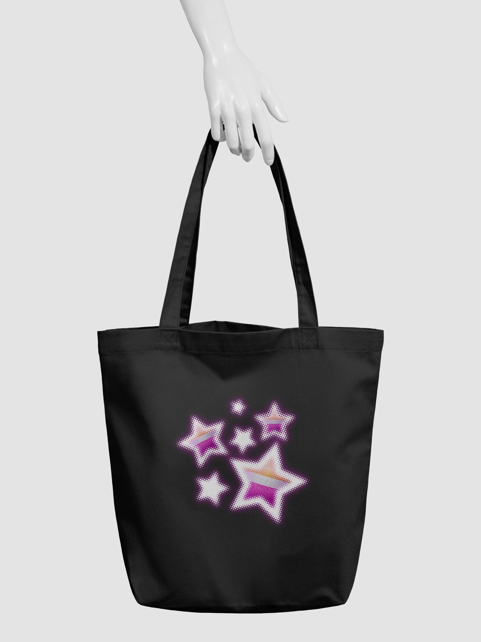 Lesbian Star Y2K Organic Cotton Tote product image (3)