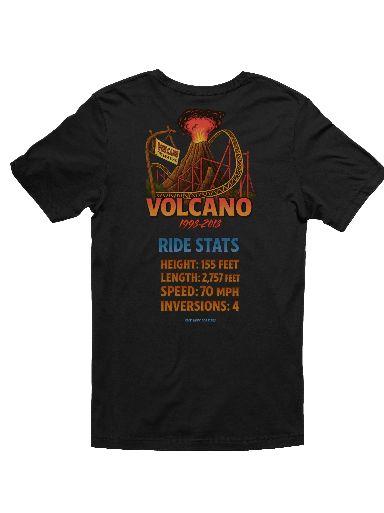 Volcano - The Blast Coaster Tee product image (2)