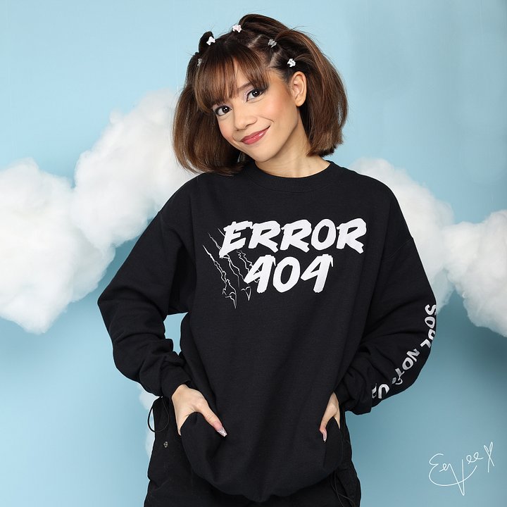 ERROR 404 SWEATSHIRT - [BLACK] product image (1)