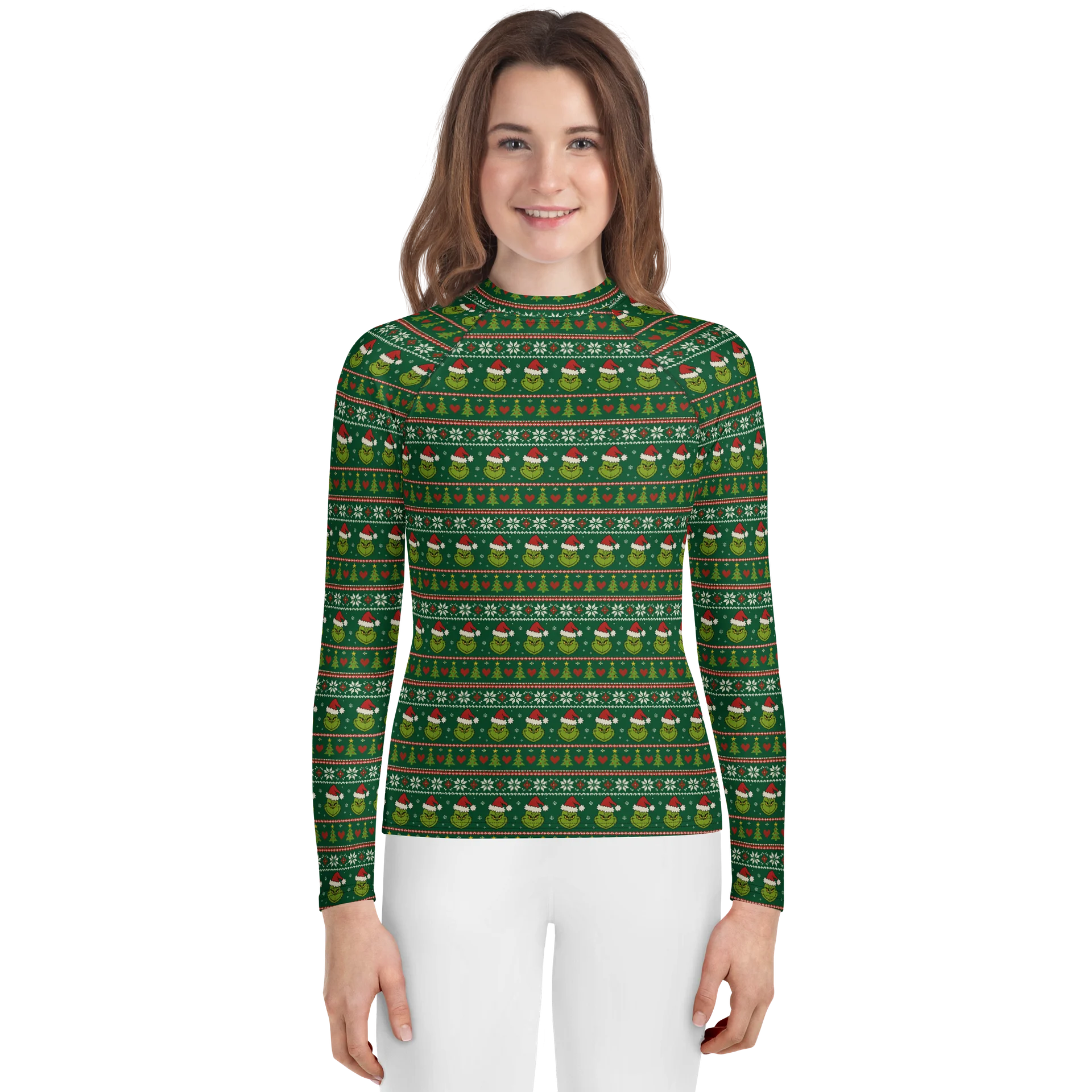Grinch Youth Sweater PJ Top product image (1)