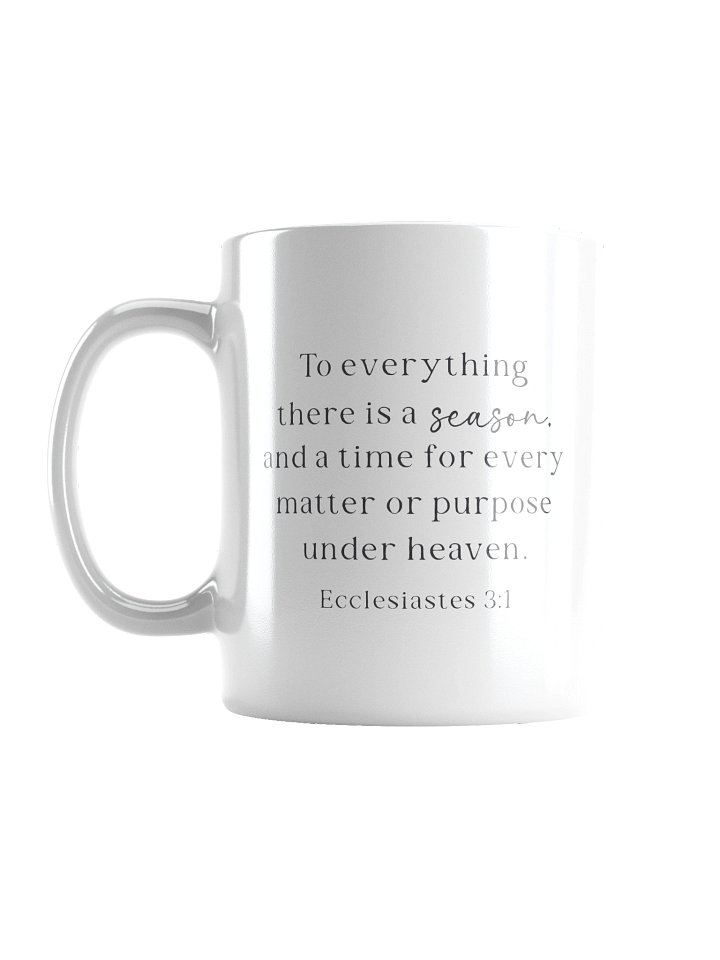 "Trusting Him in Every Season" Mug product image (2)