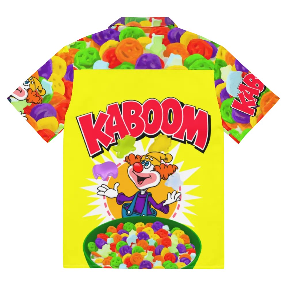 🥣 Saturday Morning Breakfast Kaboom! Hawaiian Button up 🥣 product image (6)